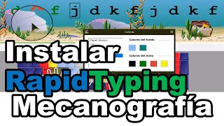 Instala el mejor Programa para aprender MECANOGRAFÍA  RapidTyping [upl. by Felske218]