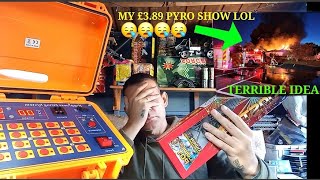 THE £389 FIREWORK SHOW 🤣🤣BAD IDEA😪😪 [upl. by Renick]