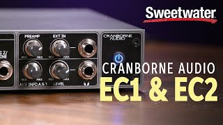 Cranborne Audio Camden EC1 amp EC2 Microphone Preamp amp Headphone Mixer Demo [upl. by Ias]