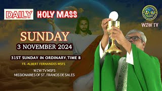 SUNDAY HOLY MASS  3 NOVEMBER 2024  31ST SUNDAY IN ORDINARY TIME B by Fr Albert holymass sunday [upl. by Esilahc337]