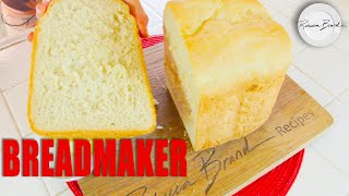 BEST BREAD MAKER BREAD RECIPE  Salt Sugar Oil Flour Yeast  040 per Loaf  no kidding [upl. by Arej]