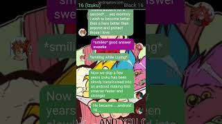 Android 16 Deku Texting story Part 1 the birth of the Robot hero [upl. by Ynnus]