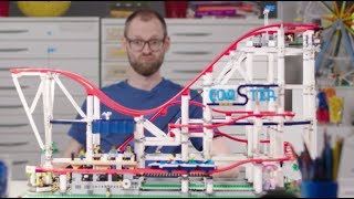 LEGO Roller Coaster Designer Video  LEGO Creator Expert  10261 [upl. by Miner772]