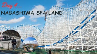 Nagashima Spa Land Day 4  Autumn Trip Japan Life [upl. by Irehc]