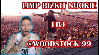 THIS WAS INSAINE Limp Bizkit  Nookie Live at Woodstock 1999 REACTION [upl. by Akineg]