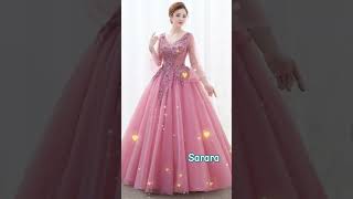 Sarara sarara🎊💐 ball gown dressphoto convert video [upl. by Thackeray]