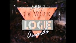 Channel Ten TV Week Logie Awards 1987 Highlights [upl. by Oab]