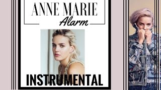 AnneMarie Alarm  Acoustic Karaoke Version [upl. by Kcor]