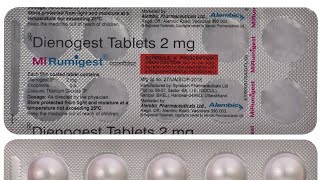 Mi Rumigest Tablet uses in Hindi mirumigest tablet in Hindi Dienogest 2mg Tablet [upl. by Eikcin]