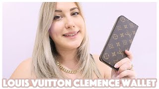 Louis Vuitton Clemence Wallet  6 Month Review [upl. by Uehttam818]