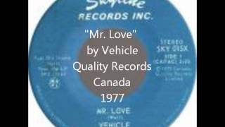 quotMr Lovequot  Vehicle Quality Records 1977 featuring Owen Smith [upl. by Einnim]