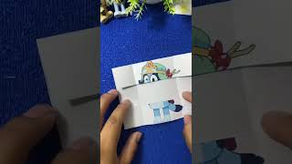 Doblado de papel bingodeblueydibujo videosparaniños [upl. by Amisoc]