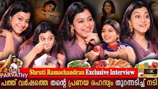 Shruti Ramachandran Exclusive Special Interview  Relationship  Asif  Parvathy  Milestone Makers [upl. by Adnyl320]