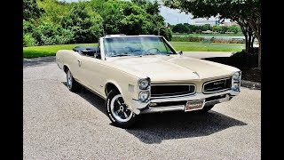 SOLD 1966 Pontiac LeMans Convertible [upl. by Yblek925]