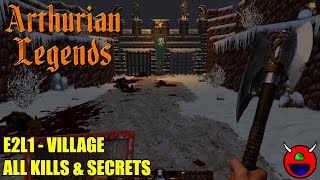 Arthurian Legends  E2L1 Village  All Secrets No Commentary [upl. by Orbadiah953]