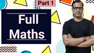 Entire Maths Class 9 ICSE  Full Maths ICSE Class 9  sirtarunrupani [upl. by Ylaek791]