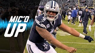 Dak Prescott Micd Up vs Giants quotHey Dez Listen But Dont Pay Attentionquot  NFL Sound FX [upl. by Duyne]