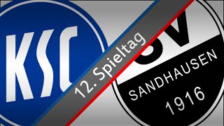 FIFA 15  2 Bundesliga 201415  Karlsruher SC  SV Sandhausen 1916  Zusammenfassung [upl. by Ediva]