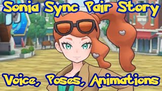 Sonia Sync Pair Story amp Voice Poses and Animation  Pokémon Masters EX [upl. by Adnilahs234]