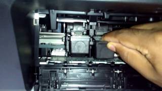 How to add and remove ink cartridges of canon pixma printer [upl. by Pasol]