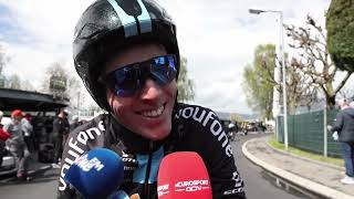 Romain Bardet  Interview à larrivée  Prologue  Tour de Romandie 2023 [upl. by Royd]