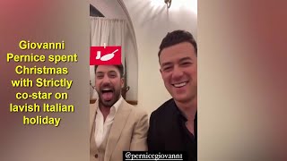 Giovanni Pernice spent Christmas with Strictly co star on lavish Italian holiday [upl. by Aivuy]