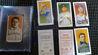 Topps 206 amp T206 another round of Tobacco Mini Thursday found more Plus SP Andre Dawson Sovereign [upl. by Yhtuv]