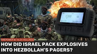 How did Israel pack explosives into Hezbollahs pagers and radios [upl. by Llekcir99]