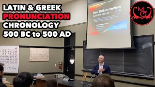 Latin amp Greek Pronunciation Evolution 500 BC to 500 AD LLiNYC 2020 Paideia Institute [upl. by Fretwell468]