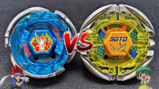 STORM PEGASIS 105RF vs FLAME SAGITTARIO C145S  Metal Fight Beyblade [upl. by Jesher312]