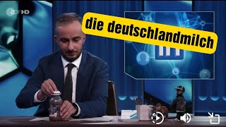 ZDF Jan Böhmermann im Magazin Royal und die Deutschland Milch müllermlich zdfmagazinroyale [upl. by Athal695]