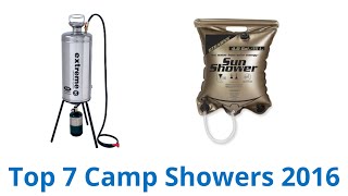 7 Best Camp Showers 2016 [upl. by Penelope]