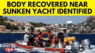 Body Recovered Near Sunken Sicily Yacht Believed To Be That Of Chef Recaldo Thomas  N18G  News18 [upl. by Helas]