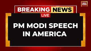 PM Modis Fiery Speech In US LIVE  PM Modi Holds Talks With CEOs  PM Modi amp Sundar Pichai [upl. by Jaclin]