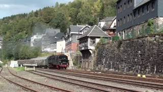 95 027 in Lauscha und Sonneberg [upl. by Atteroc]