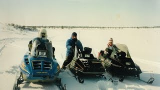 Kotzebue Alaska  Snowmobiling on Chukchi Sea [upl. by Chet]