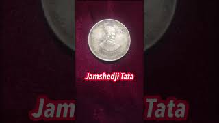 18392014 Historical amp Memorable amp Classic 5 Rs Coin of Mr J NTata Coin Currency Vintage Trend [upl. by Anelyak356]