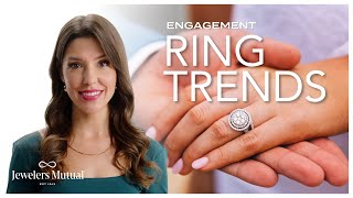 Engagement Ring Trends amp Styles 2024  Jewelers Mutual Group [upl. by Haugen]