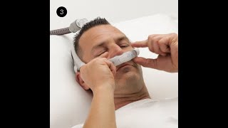 ResMed AirFit™ P30i  Tubeup Nasal Pillows CPAP mask  Managing leaks [upl. by Ellennahs]