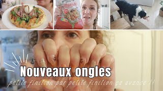 Vlog du 7 et 8 Septembre  Nouveaux ongles petite finition par petite finition ça avance [upl. by Aubry]