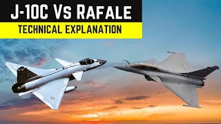 J10C VS Rafale  Technical Comparison [upl. by Manbahs]