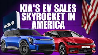 Kias says EV sales slowing in America  reports huge 43 EV sales growth [upl. by Chandler]