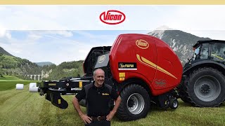 Vicon FastBale Testimonial Contractor Simon Tscharner Switzerland [upl. by Edie]