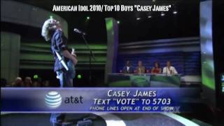 Casey James  I Dont Wanna Be  American Idol Season 9 Top 20 Performance [upl. by Tsenre]