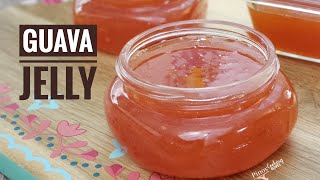 Easy Guava Jelly  No Pectin  Just 5 ingredients [upl. by Hali]