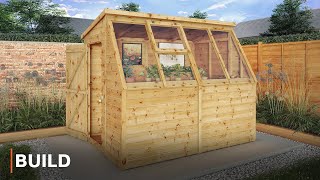 BUILD  Potting Shed Installation [upl. by Ronoc]