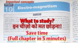 Icse class 10 Electromagnetism explained  Important concepts of physics chapter 10  202223 [upl. by Adiam]