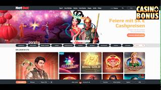 🎁 Netbet Casino Test  50 Gratis Freespins abholen [upl. by Ahsia]