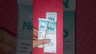 No pigmentation cream dark sports removal cream malasma freckles dark circles [upl. by Eloc]