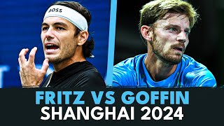 Taylor Fritz vs David Goffin QuarterFinal Highlights  Shanghai 2024 [upl. by Audley]